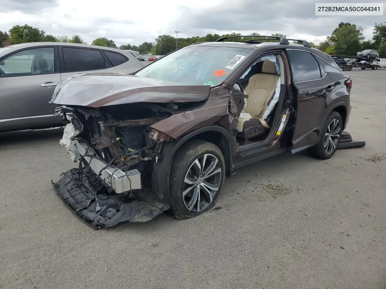 2T2BZMCA5GC044341 2016 Lexus Rx 350 Base