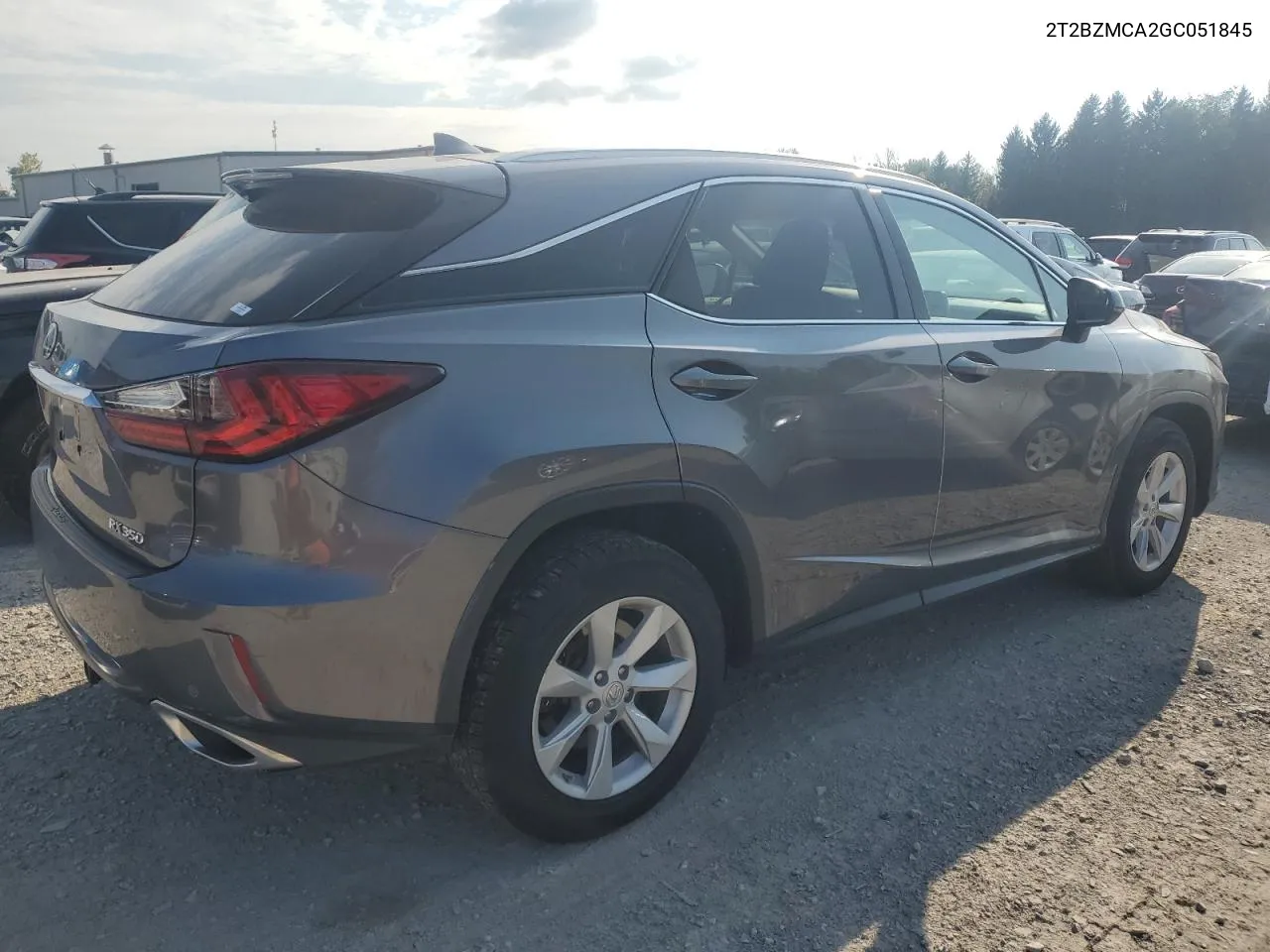 2016 Lexus Rx 350 Base VIN: 2T2BZMCA2GC051845 Lot: 71491904