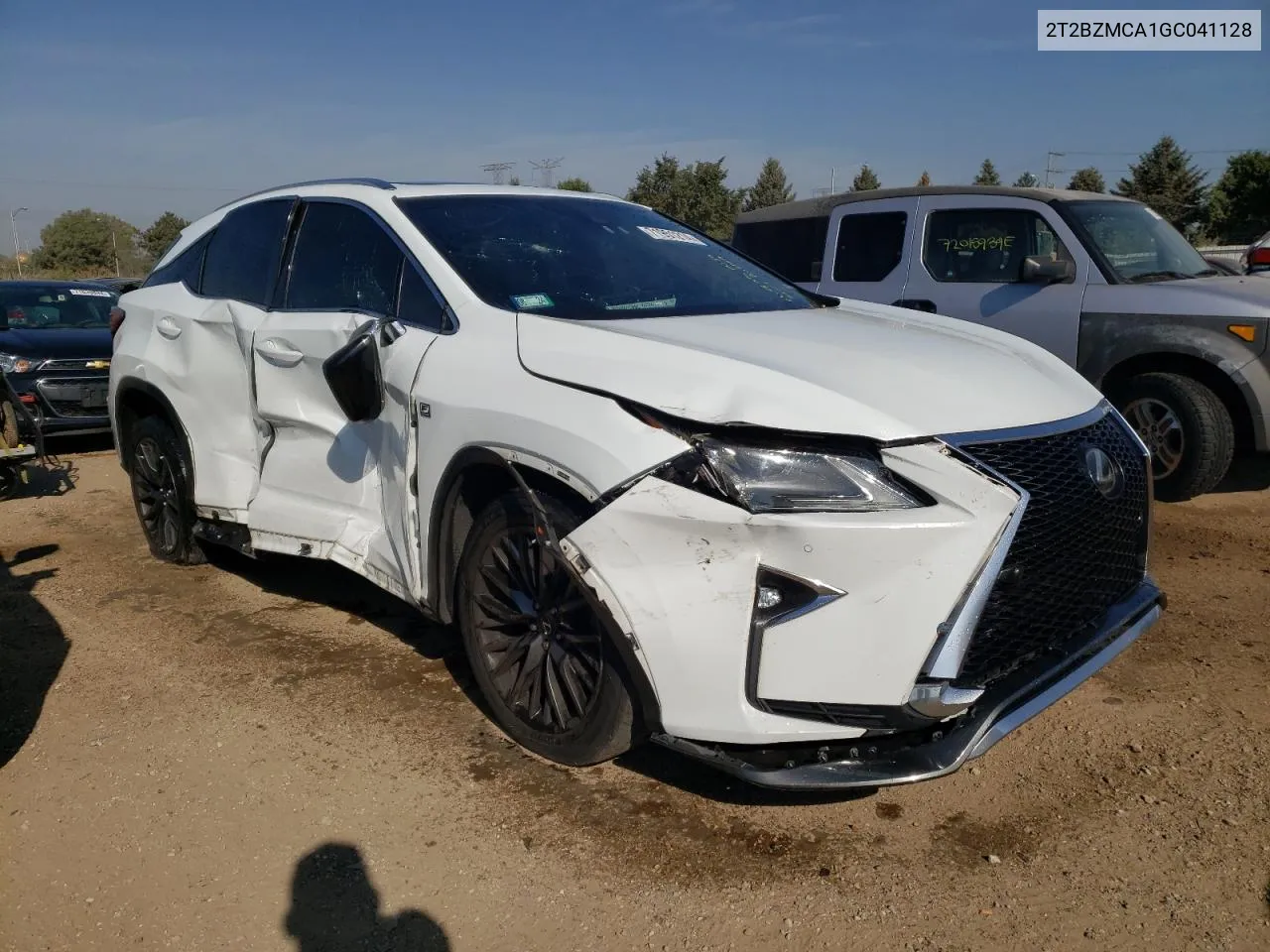 2016 Lexus Rx 350 Base VIN: 2T2BZMCA1GC041128 Lot: 71951214