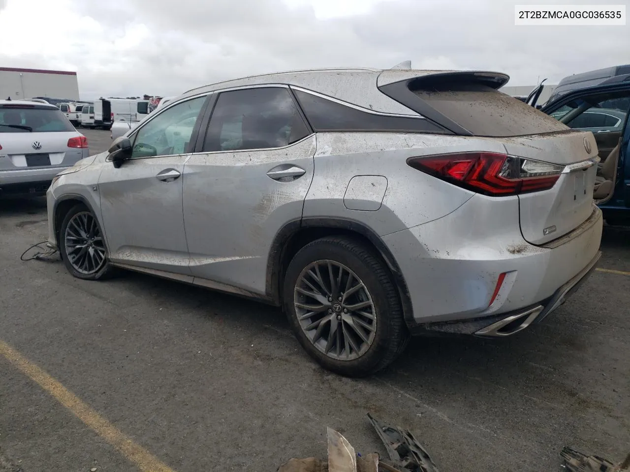 2T2BZMCA0GC036535 2016 Lexus Rx 350 Base