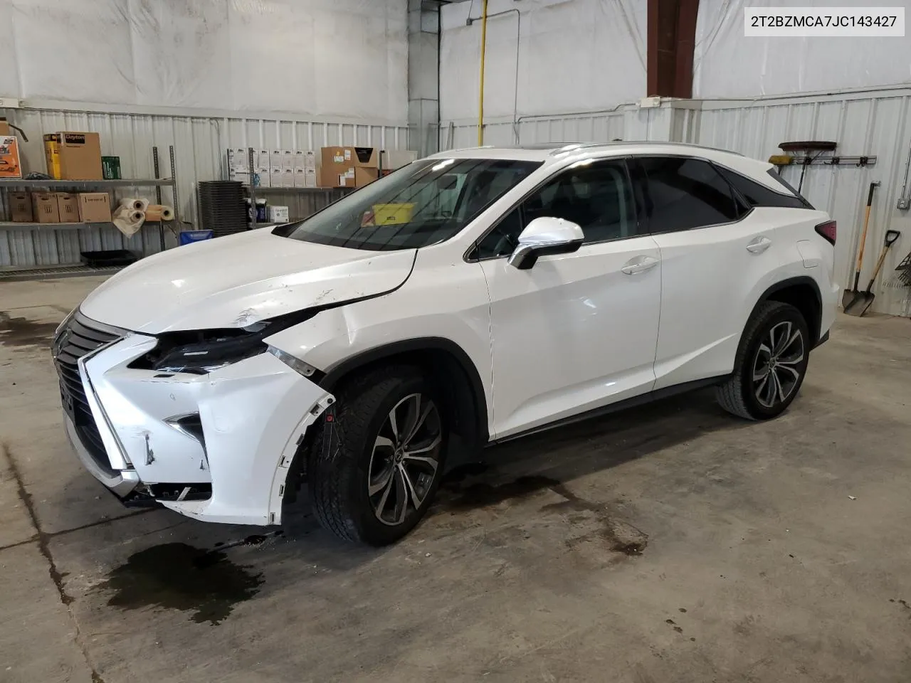 2018 Lexus Rx 350 Base VIN: 2T2BZMCA7JC143427 Lot: 71800494