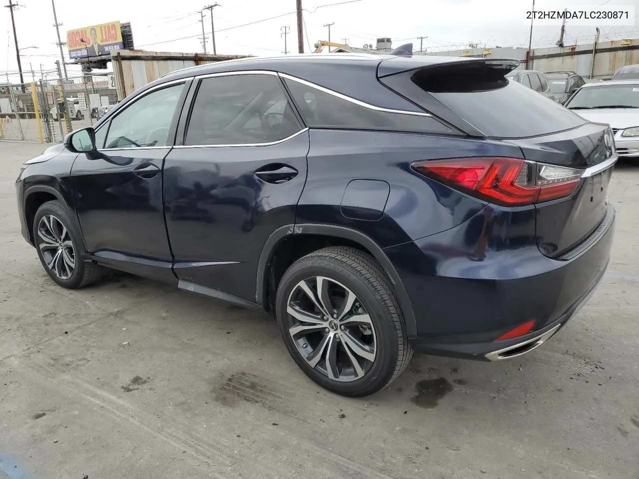 2020 Lexus Rx 350 VIN: 2T2HZMDA7LC230871 Lot: 72465744