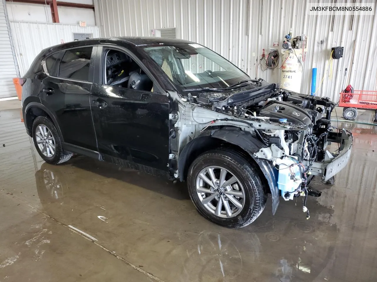 2022 Mazda Cx-5 Preferred VIN: JM3KFBCM8N0554886 Lot: 71575384