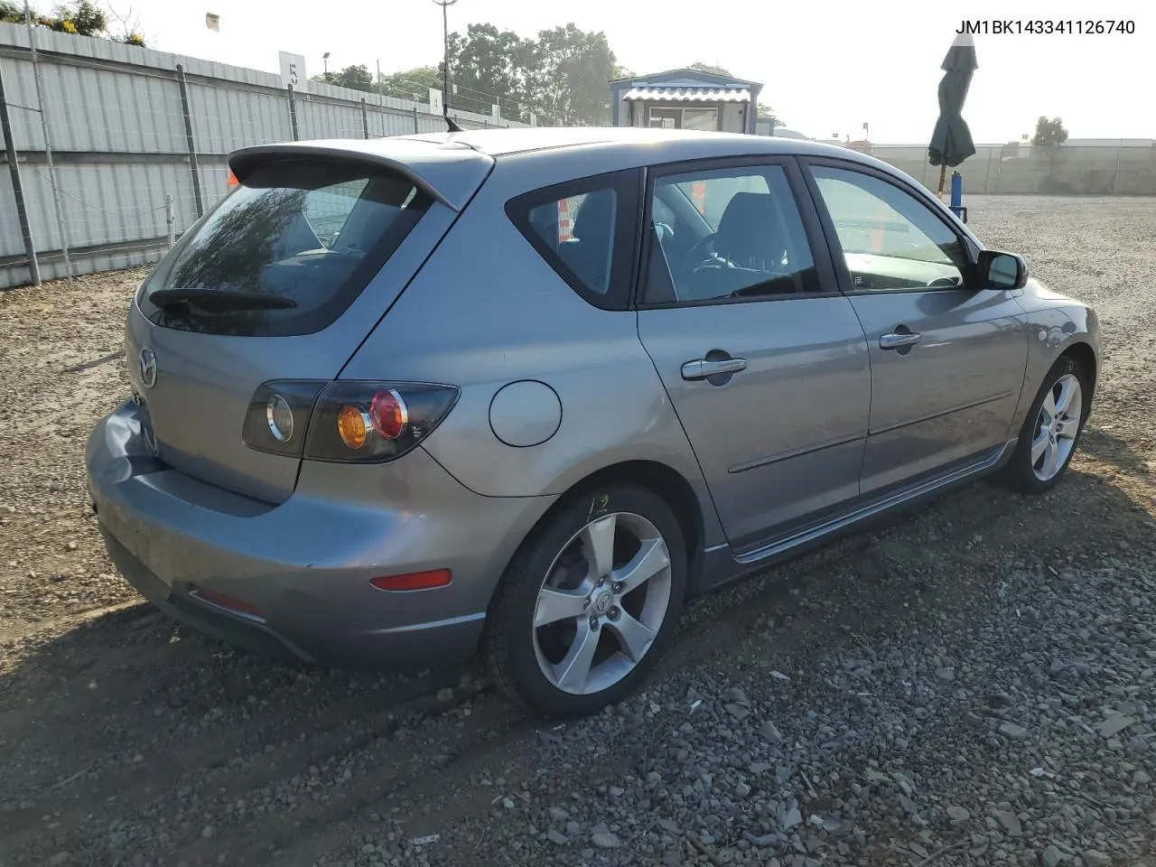 2004 Mazda 3 Hatchback VIN: JM1BK143341126740 Lot: 66766984