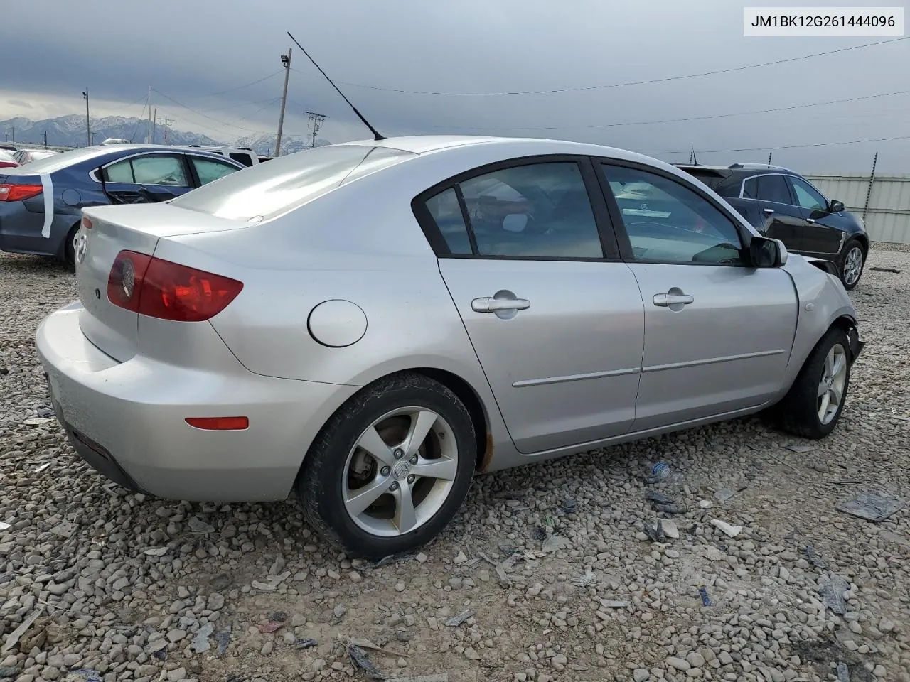 2006 Mazda 3 I VIN: JM1BK12G261444096 Lot: 48796733