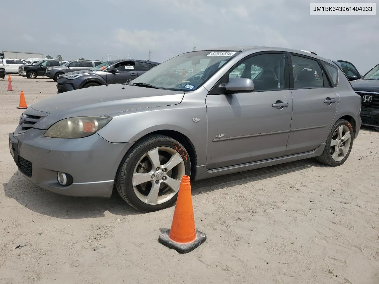 2006 Mazda 3 Hatchback VIN: JM1BK343961404233 Lot: 52923024