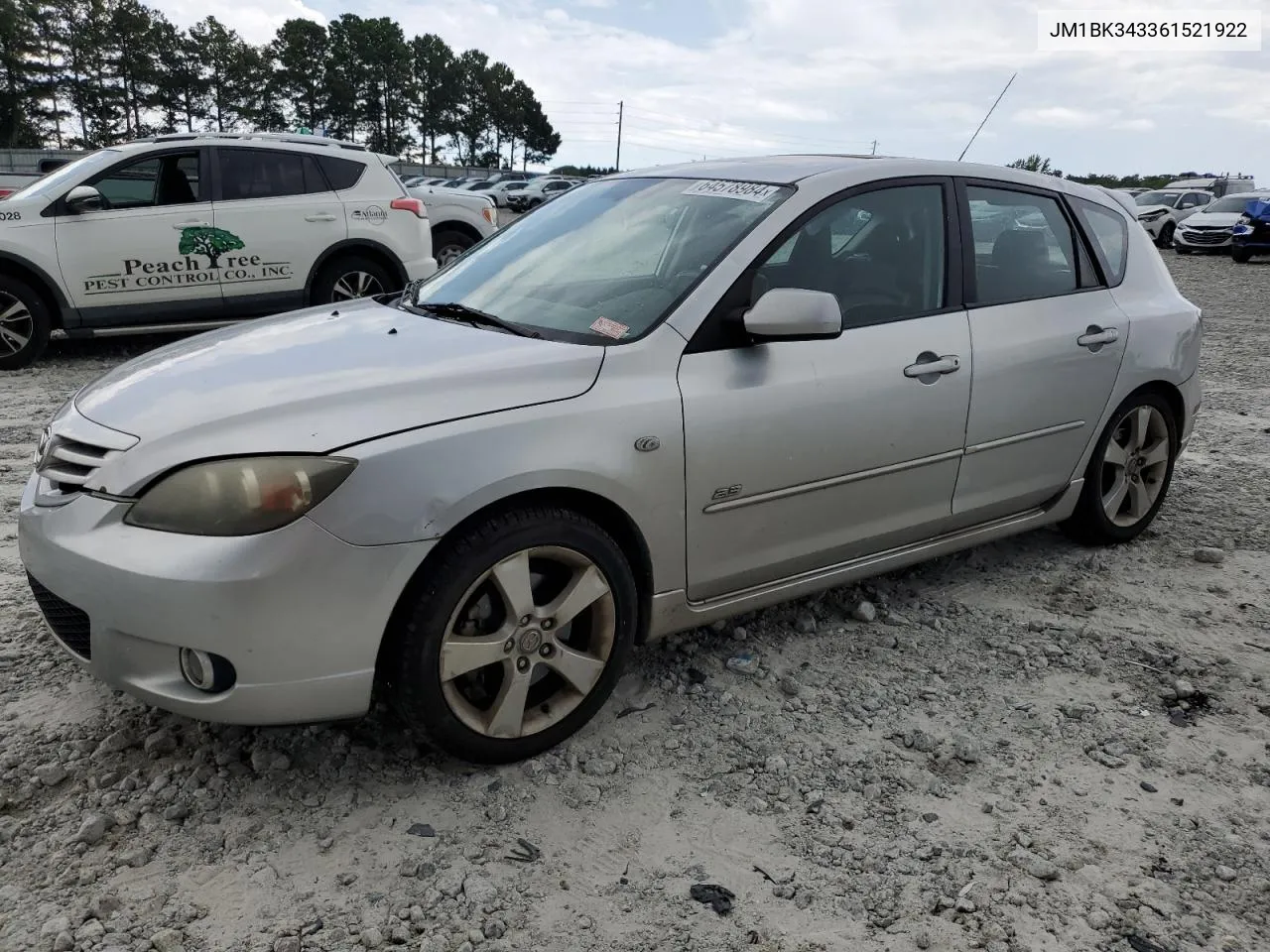 2006 Mazda 3 Hatchback VIN: JM1BK343361521922 Lot: 64578984