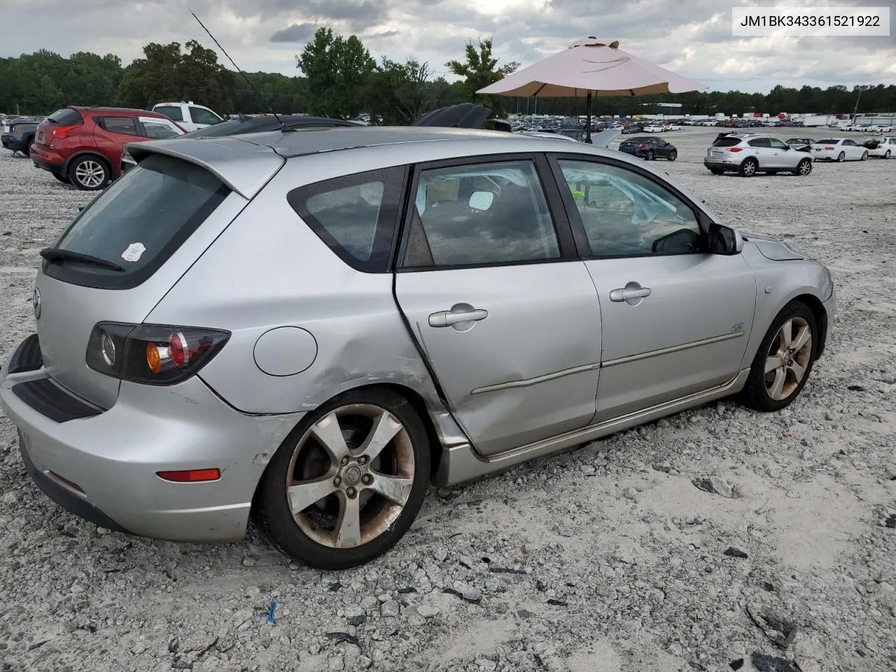 JM1BK343361521922 2006 Mazda 3 Hatchback