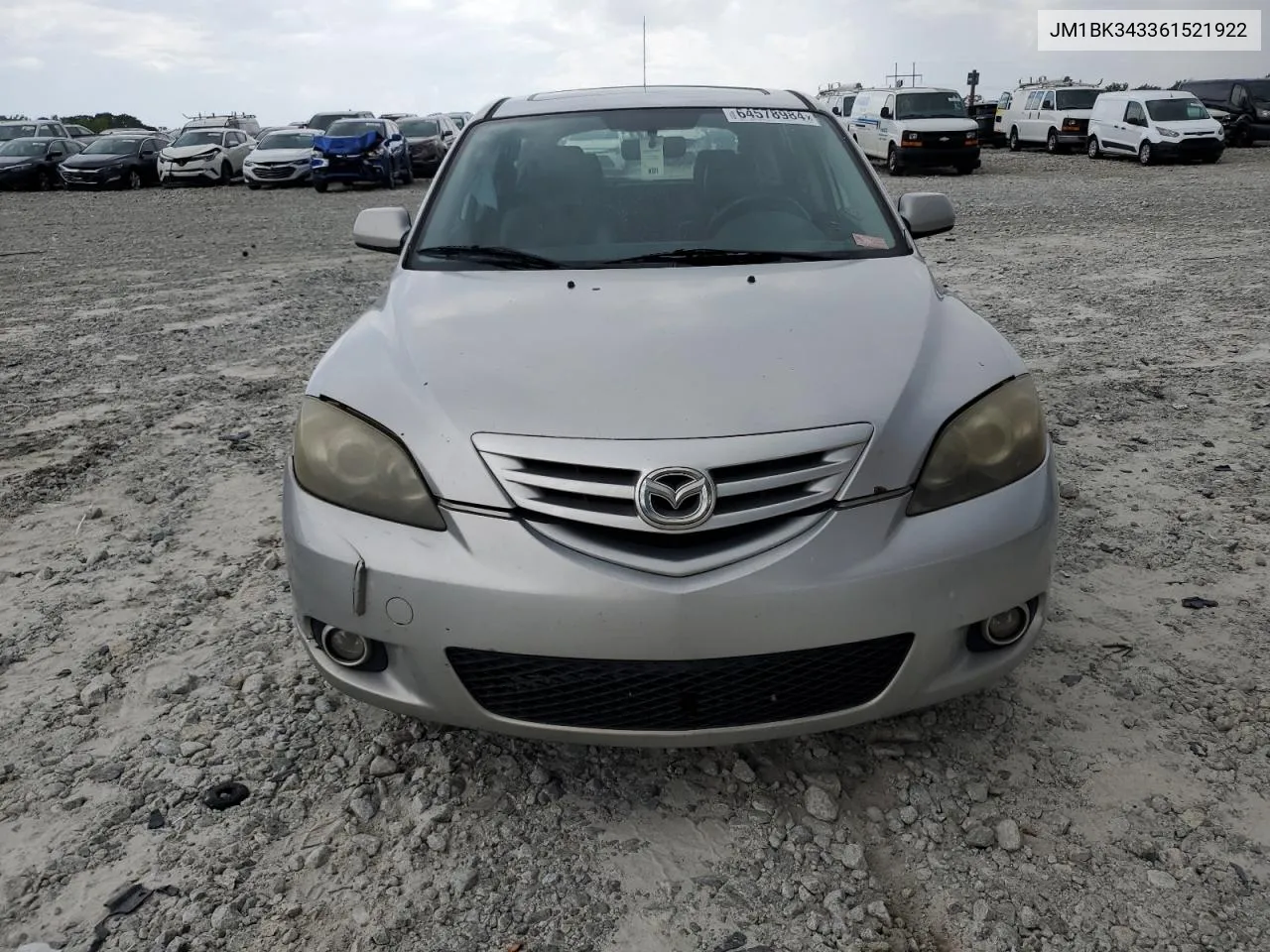 JM1BK343361521922 2006 Mazda 3 Hatchback