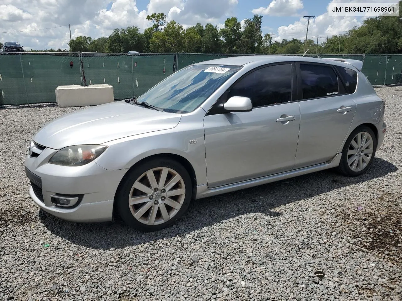 2007 Mazda Speed 3 VIN: JM1BK34L771698961 Lot: 65847404