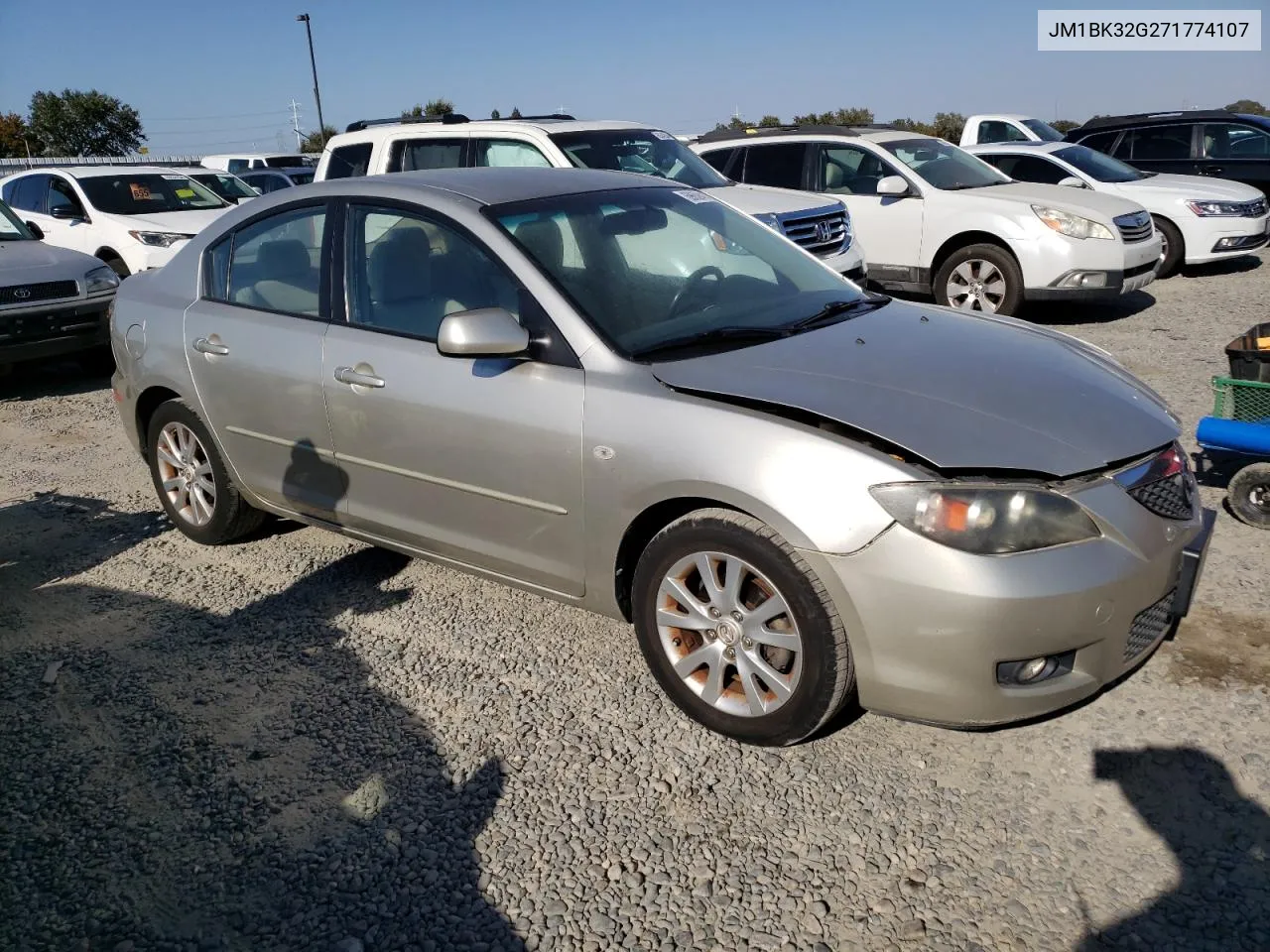 2007 Mazda 3 I VIN: JM1BK32G271774107 Lot: 69659414