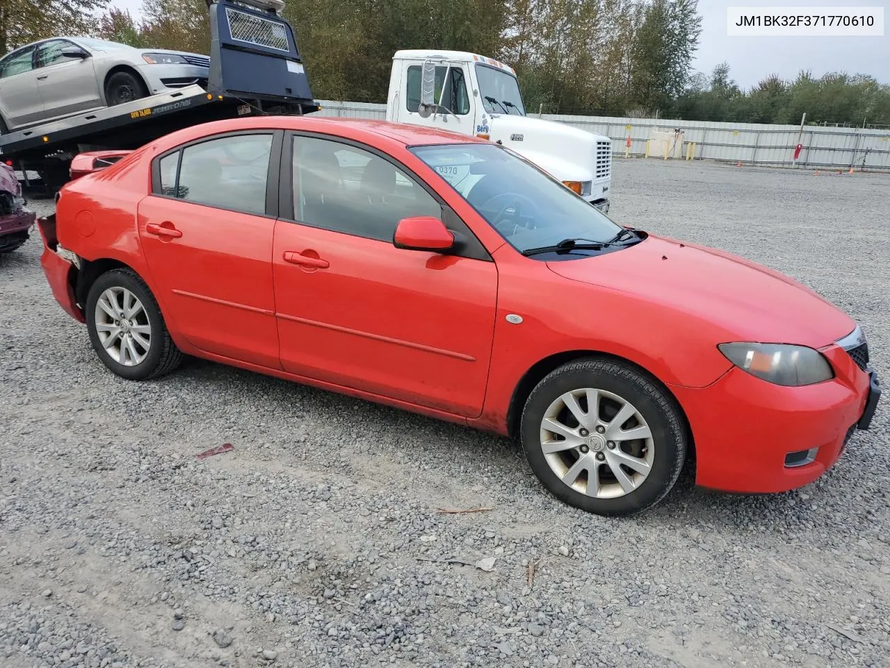 2007 Mazda 3 I VIN: JM1BK32F371770610 Lot: 71444354