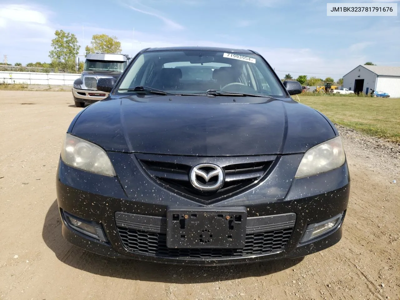 2008 Mazda 3 S VIN: JM1BK323781791676 Lot: 71993954