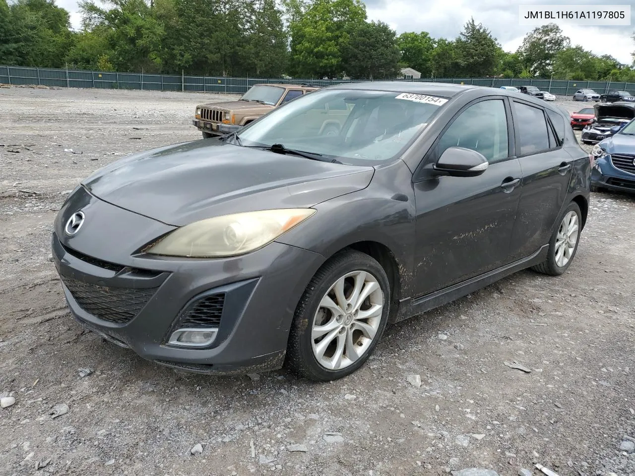 2010 Mazda 3 S VIN: JM1BL1H61A1197805 Lot: 63700154