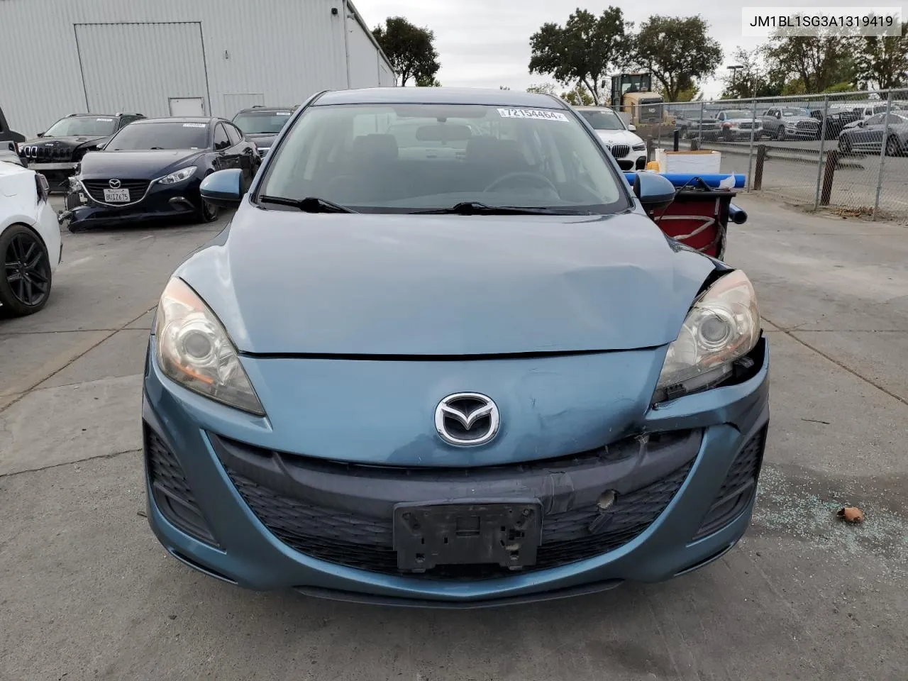 2010 Mazda 3 I VIN: JM1BL1SG3A1319419 Lot: 72154464