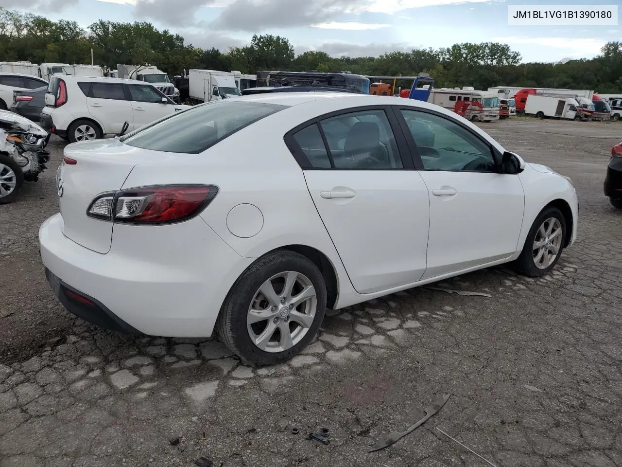 2011 Mazda 3 I VIN: JM1BL1VG1B1390180 Lot: 69784284