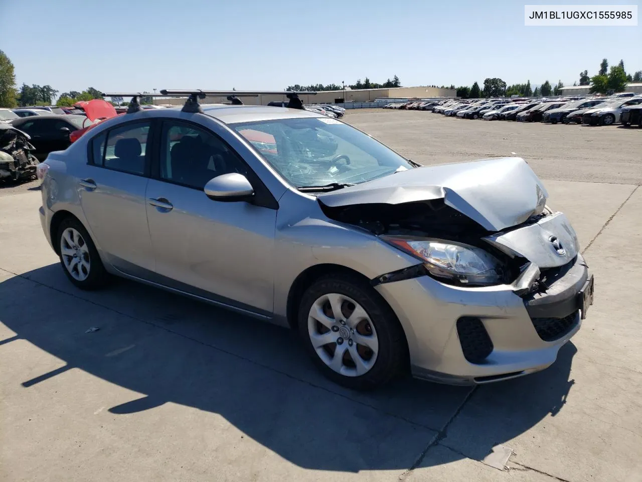 2012 Mazda 3 I VIN: JM1BL1UGXC1555985 Lot: 63936364