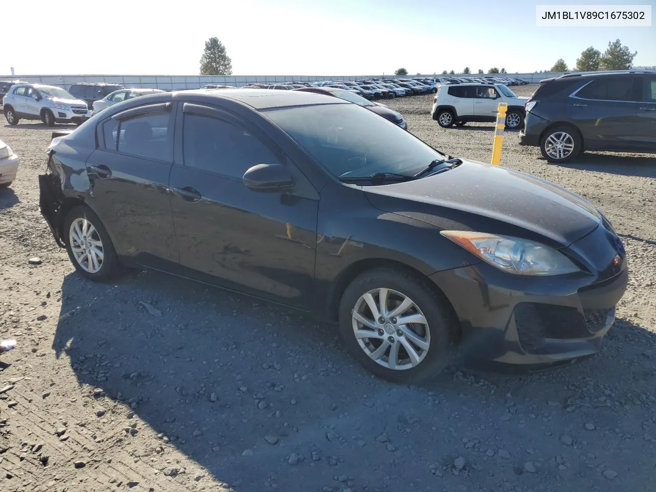 2012 Mazda 3 I VIN: JM1BL1V89C1675302 Lot: 71051804