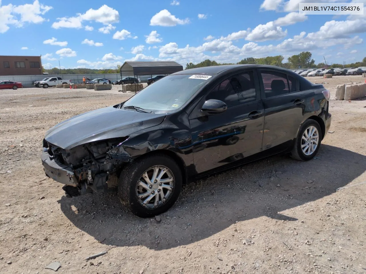 2012 Mazda 3 I VIN: JM1BL1V74C1554376 Lot: 71886644