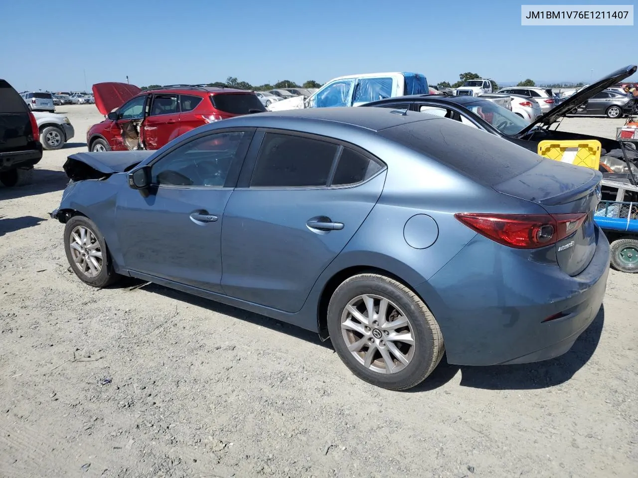 2014 Mazda 3 Touring VIN: JM1BM1V76E1211407 Lot: 61107584