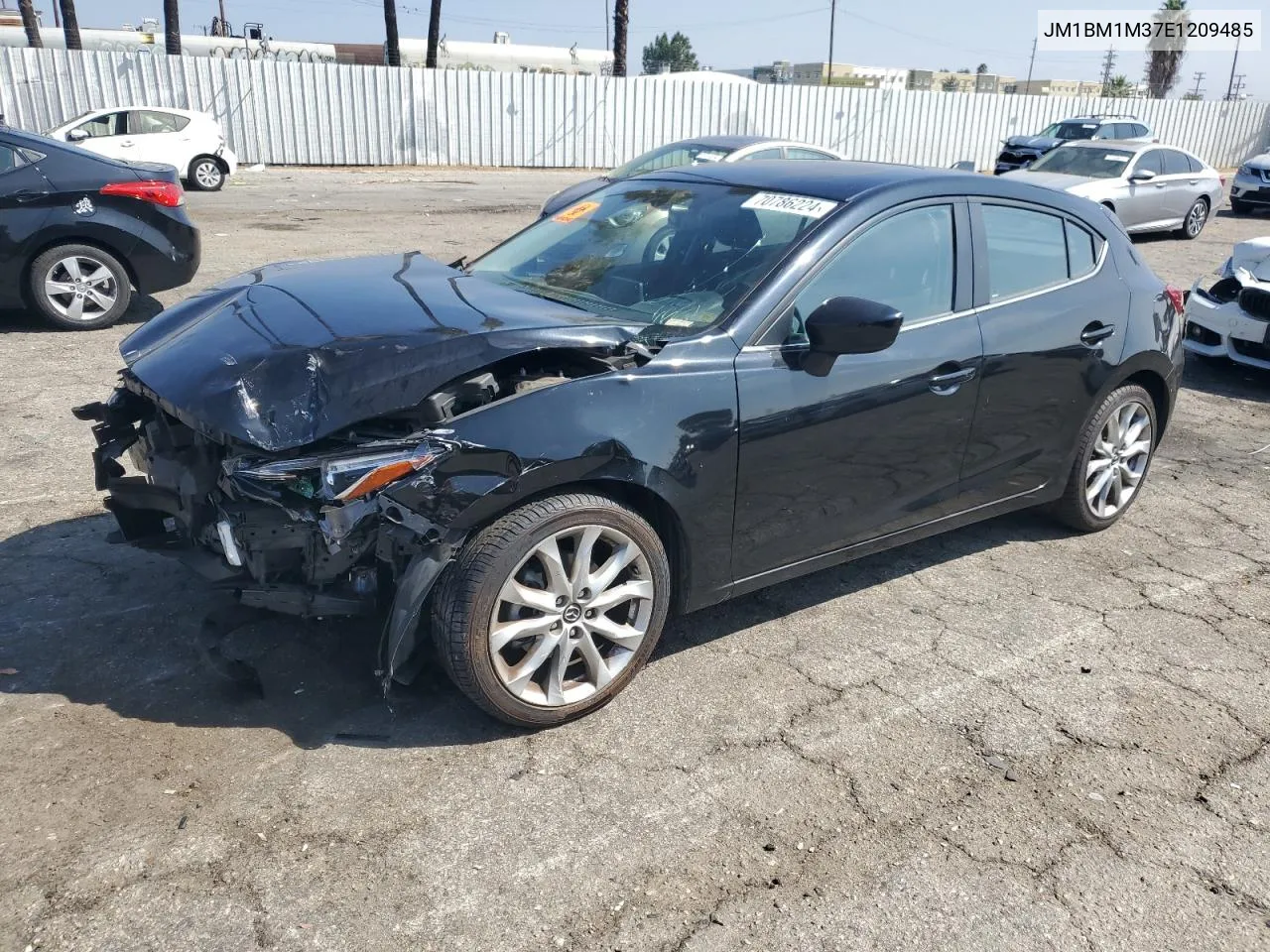 2014 Mazda 3 Grand Touring VIN: JM1BM1M37E1209485 Lot: 70786224