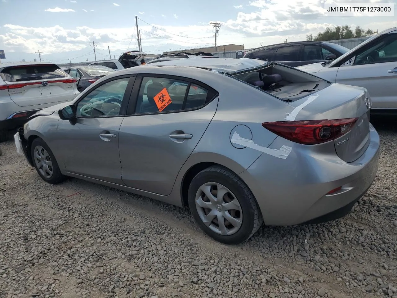 2015 Mazda 3 Sv VIN: JM1BM1T75F1273000 Lot: 71287374