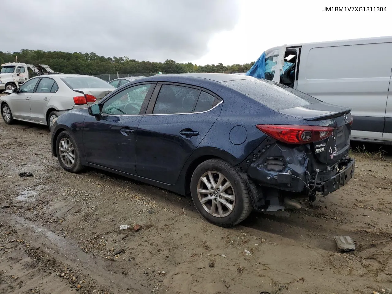 2016 Mazda 3 Touring VIN: JM1BM1V7XG1311304 Lot: 71402194