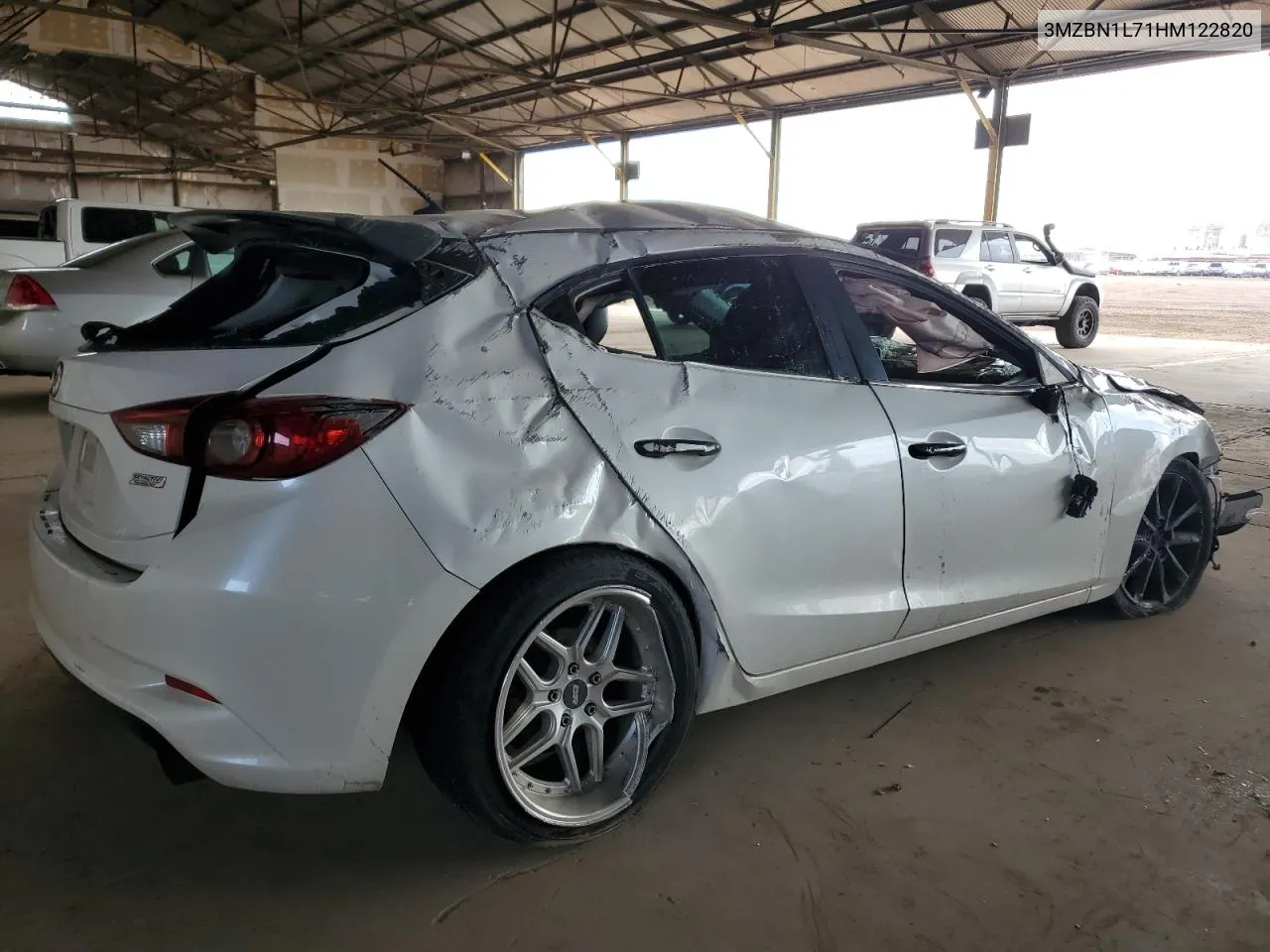 2017 Mazda 3 Touring VIN: 3MZBN1L71HM122820 Lot: 64668704