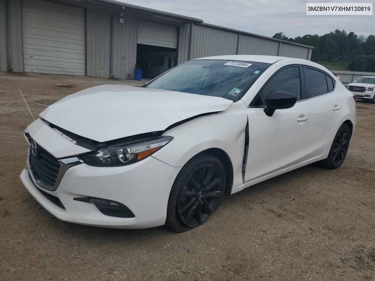 2017 Mazda 3 Touring VIN: 3MZBN1V7XHM120819 Lot: 70233694