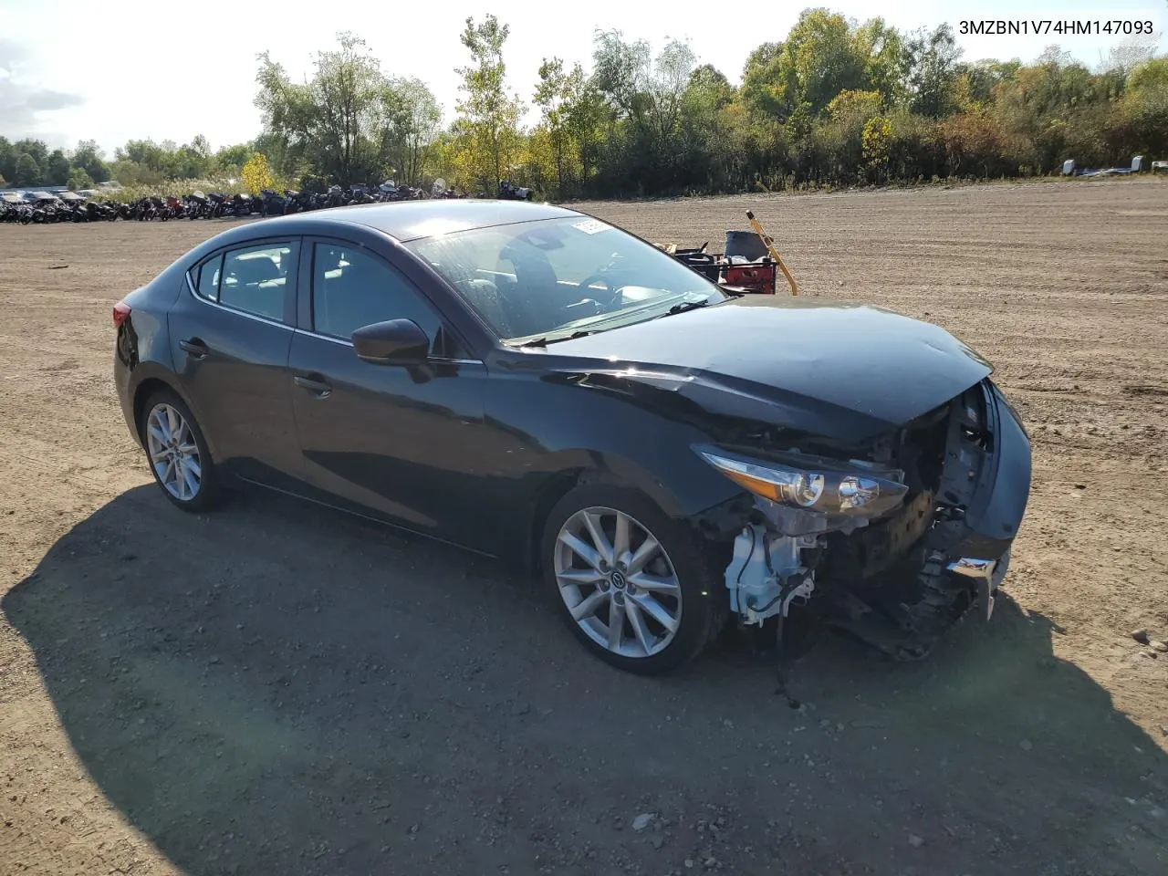 2017 Mazda 3 Touring VIN: 3MZBN1V74HM147093 Lot: 72198984