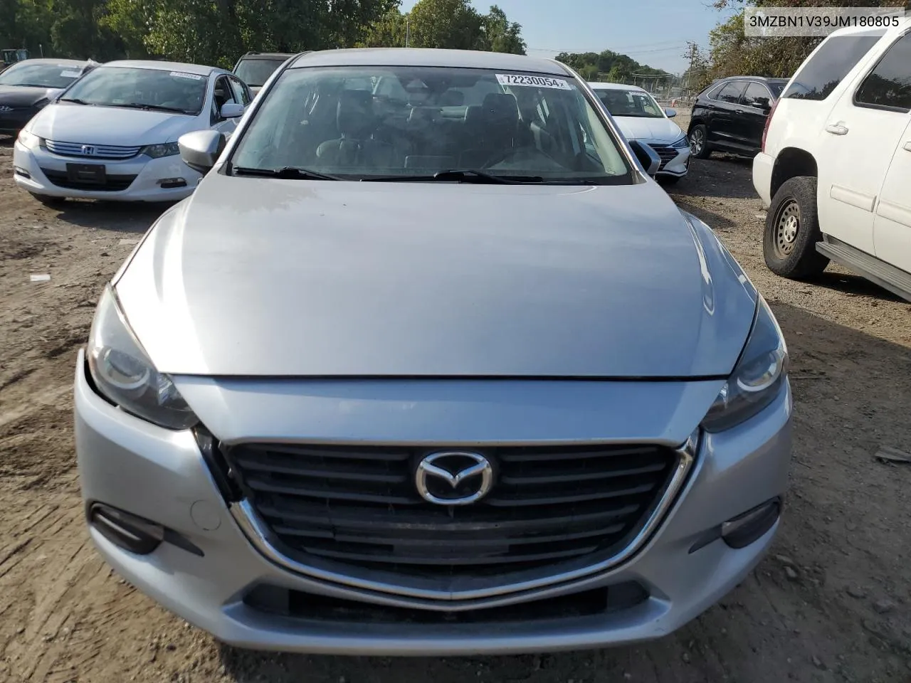 2018 Mazda 3 Touring VIN: 3MZBN1V39JM180805 Lot: 72230054