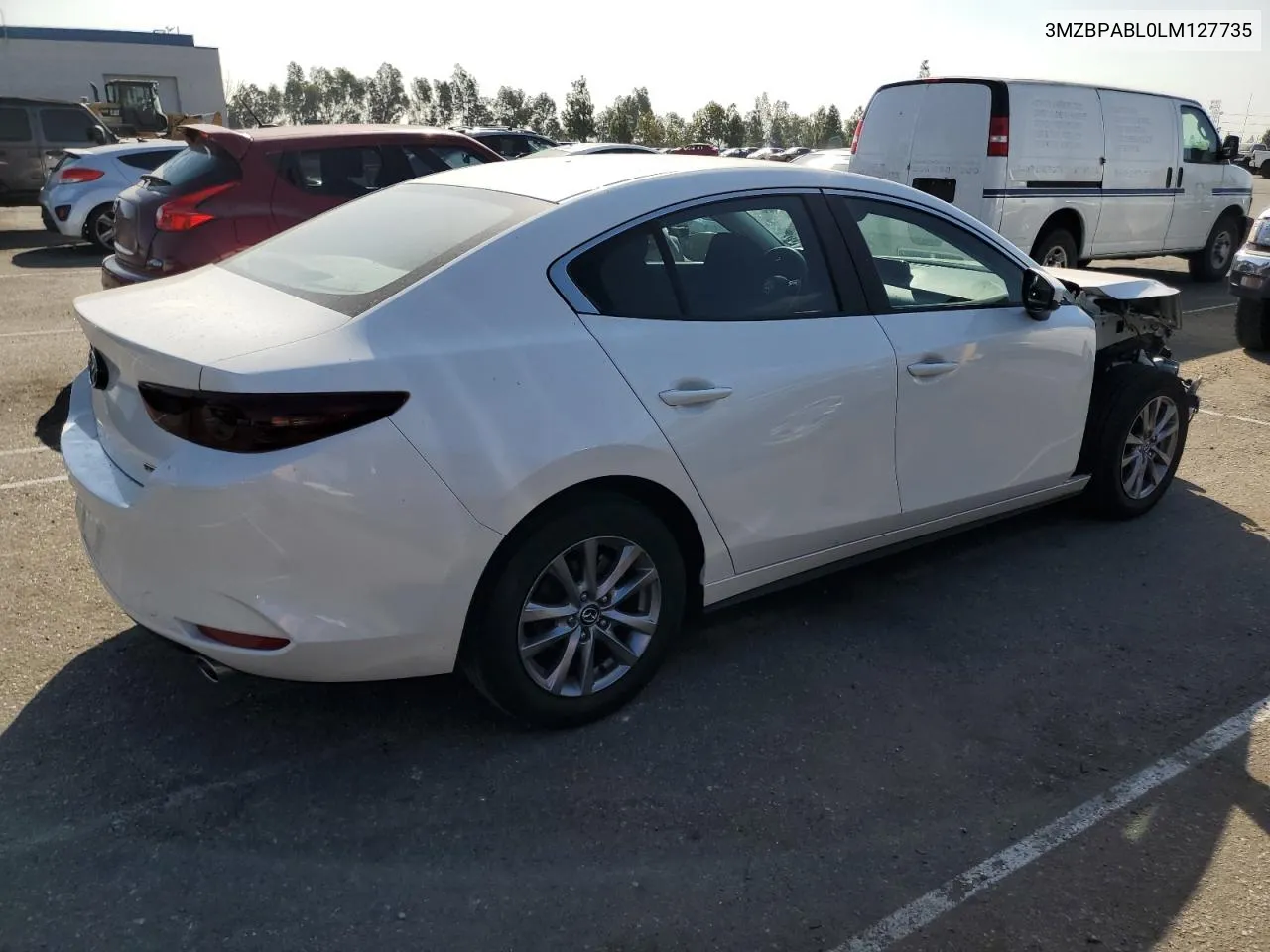 2020 Mazda 3 VIN: 3MZBPABL0LM127735 Lot: 71682524