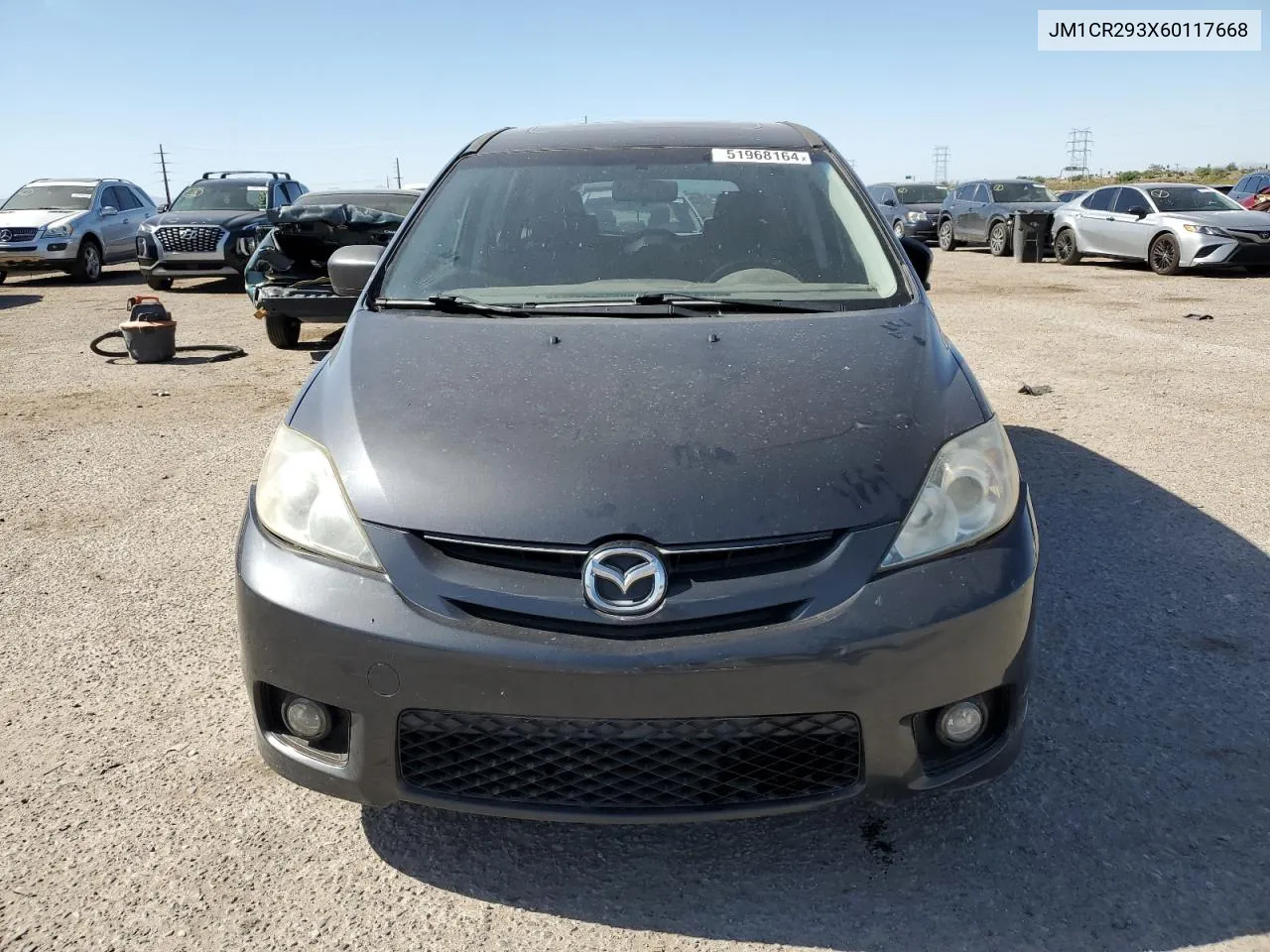 2006 Mazda 5 VIN: JM1CR293X60117668 Lot: 51968164