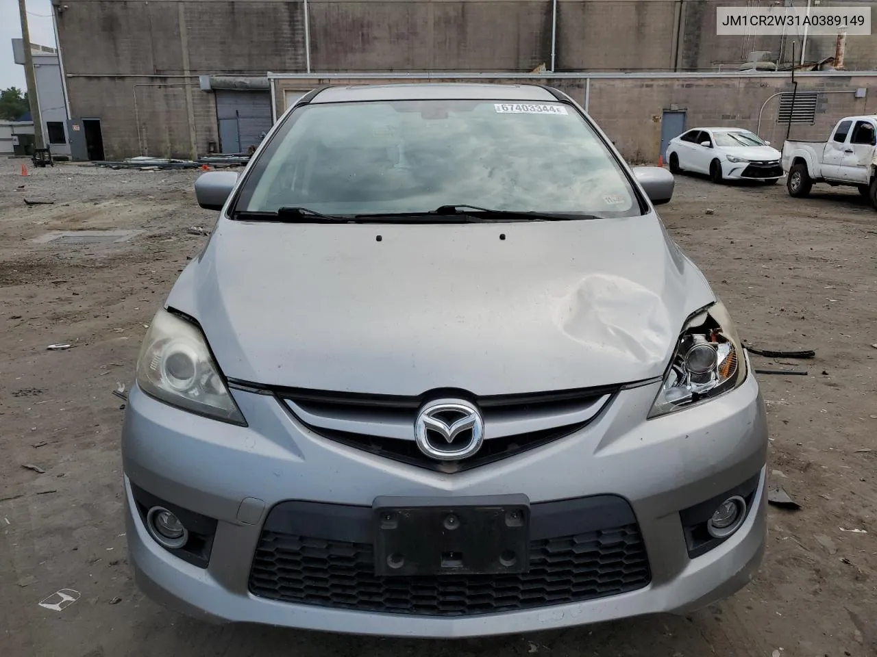 2010 Mazda 5 VIN: JM1CR2W31A0389149 Lot: 67403344