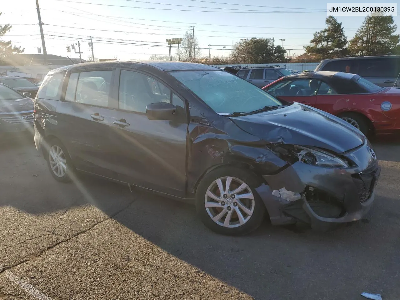 2012 Mazda 5 VIN: JM1CW2BL2C0130395 Lot: 43849674