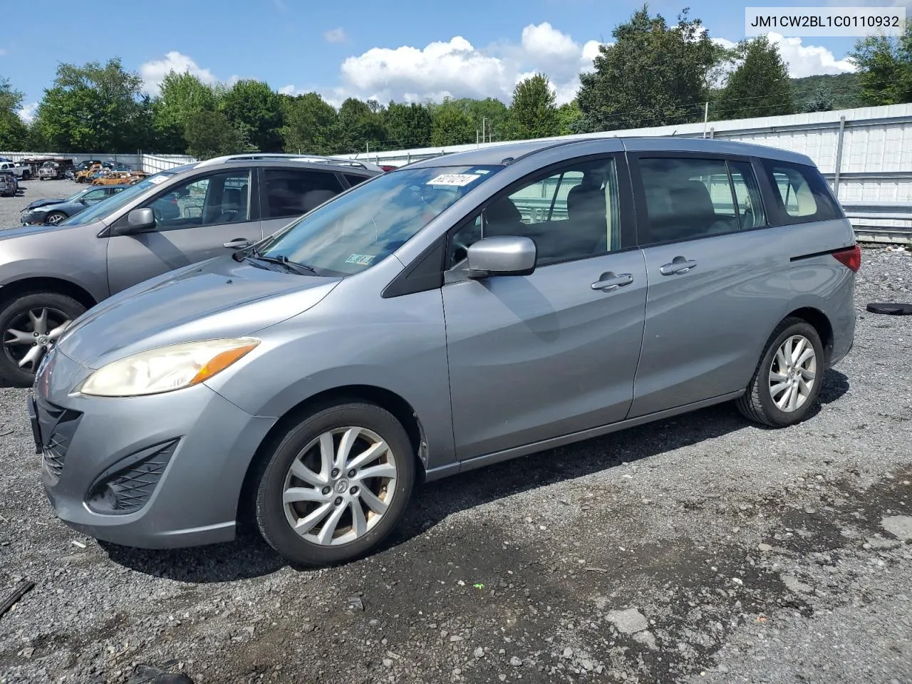 2012 Mazda 5 VIN: JM1CW2BL1C0110932 Lot: 68210214