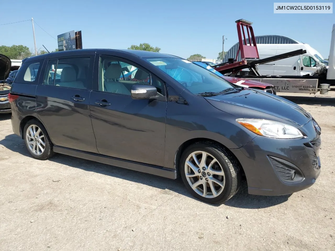 2013 Mazda 5 VIN: JM1CW2CL5D0153119 Lot: 62716544