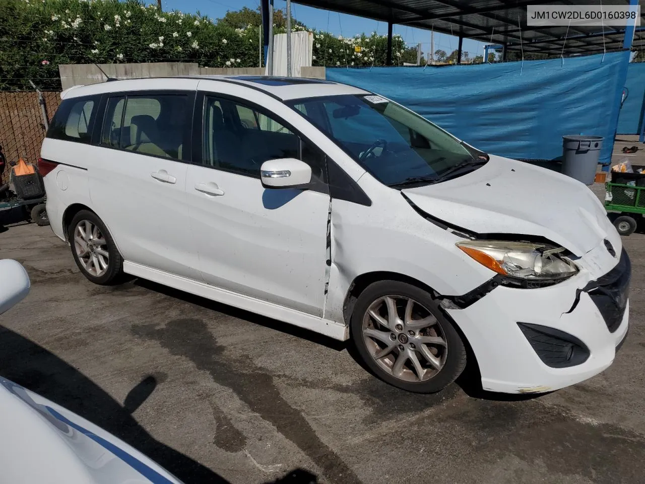 2013 Mazda 5 VIN: JM1CW2DL6D0160398 Lot: 69052184