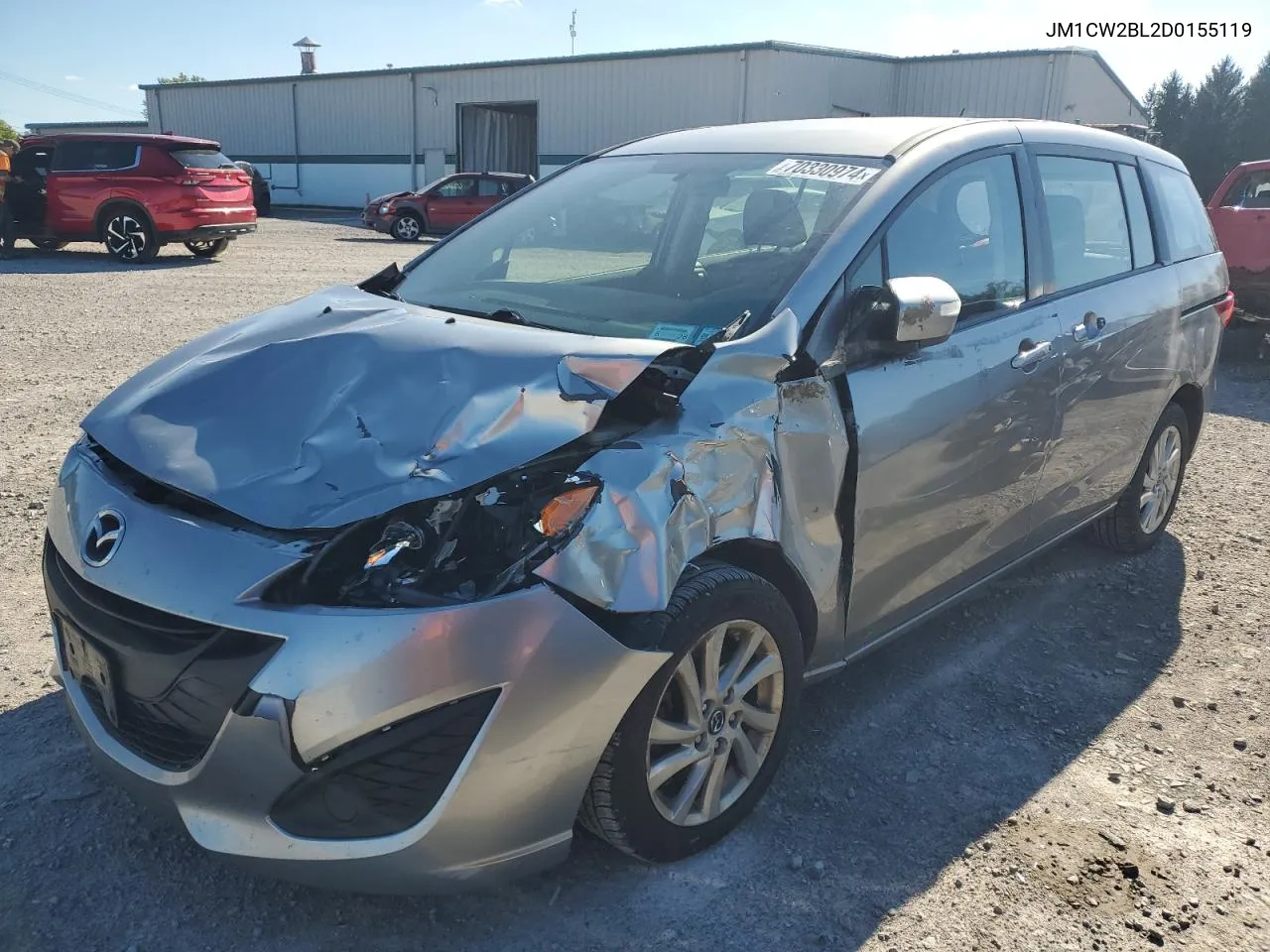 2013 Mazda 5 VIN: JM1CW2BL2D0155119 Lot: 70330974