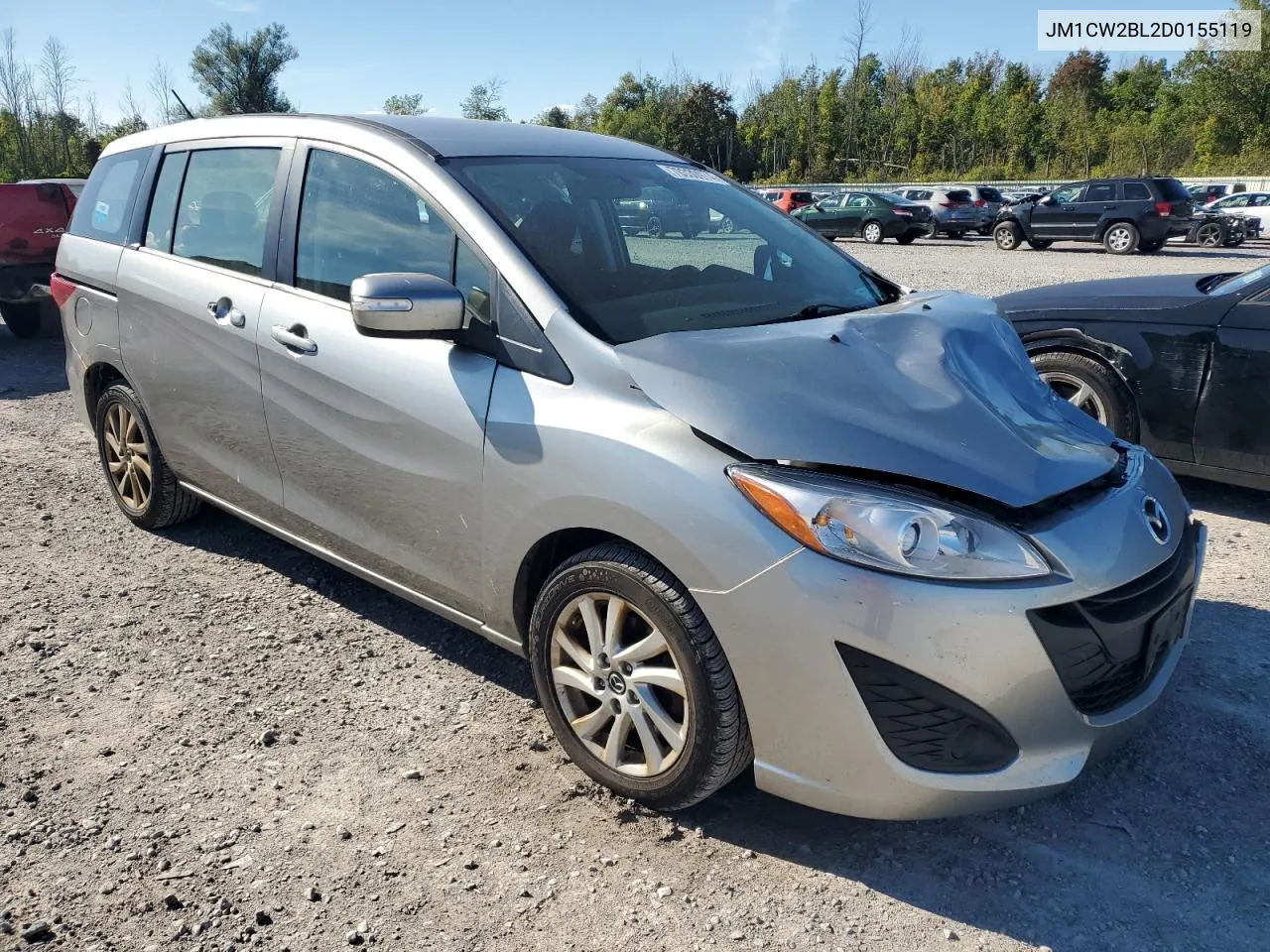 2013 Mazda 5 VIN: JM1CW2BL2D0155119 Lot: 70330974