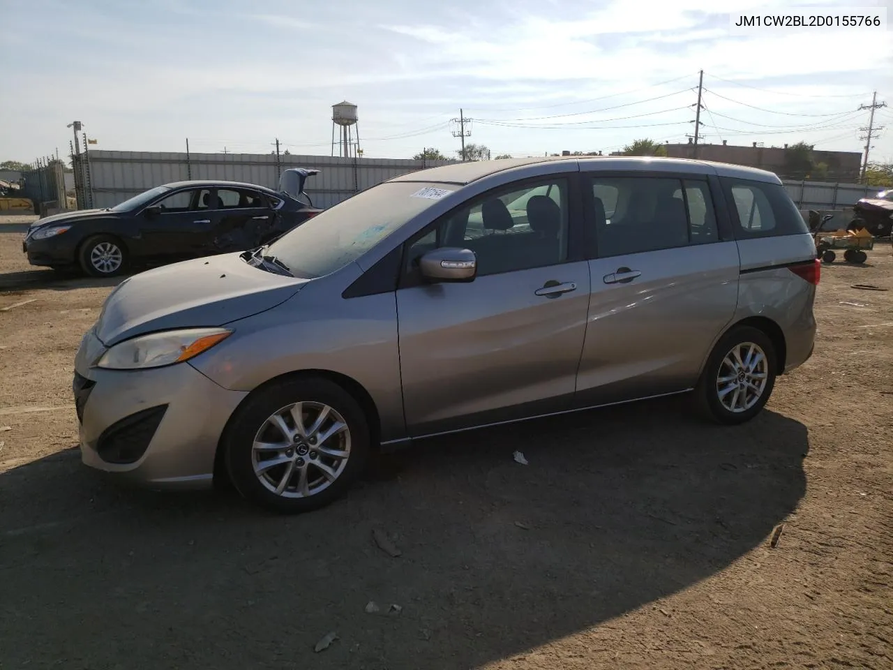 2013 Mazda 5 VIN: JM1CW2BL2D0155766 Lot: 70871544