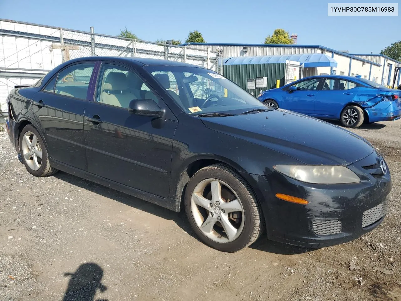 2008 Mazda 6 I VIN: 1YVHP80C785M16983 Lot: 70480084