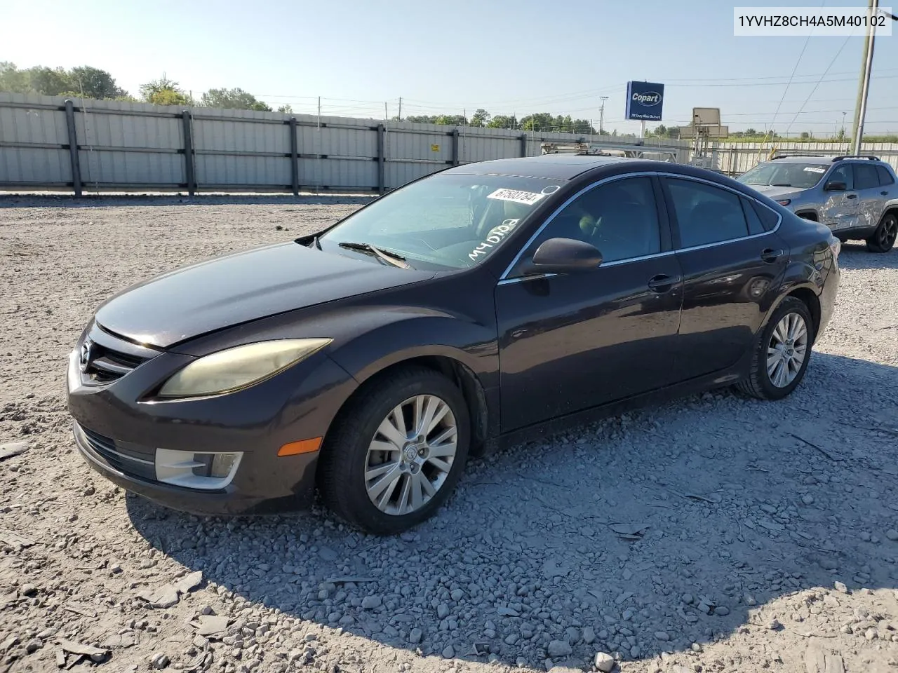 2010 Mazda 6 I VIN: 1YVHZ8CH4A5M40102 Lot: 67503784