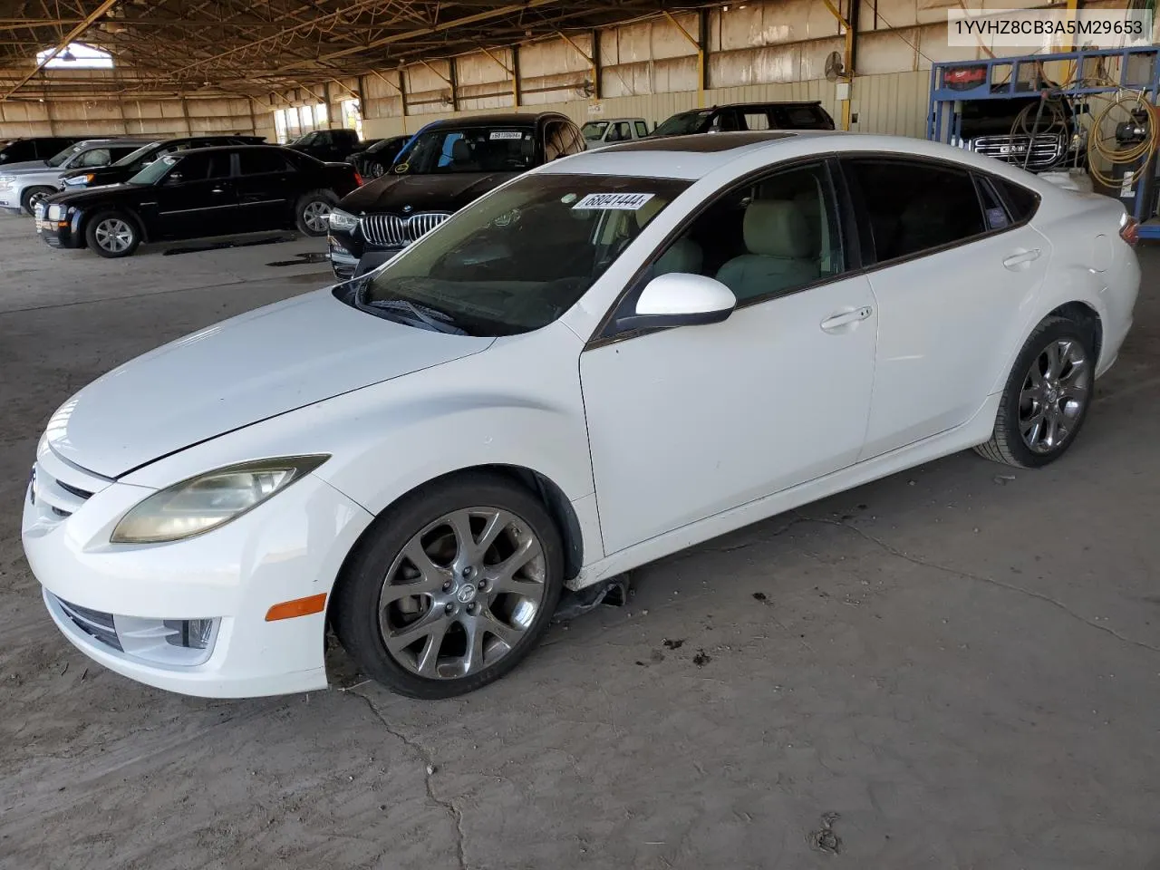 1YVHZ8CB3A5M29653 2010 Mazda 6 S