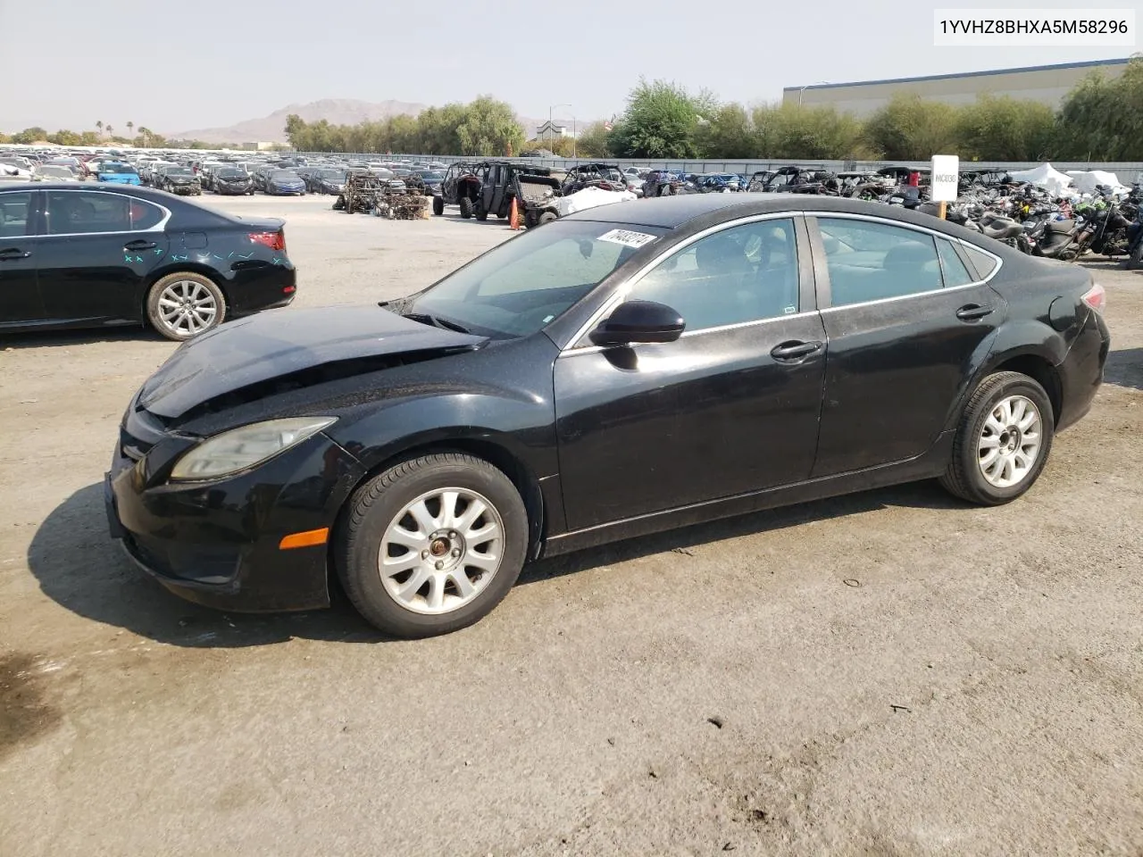 2010 Mazda 6 I VIN: 1YVHZ8BHXA5M58296 Lot: 70483274