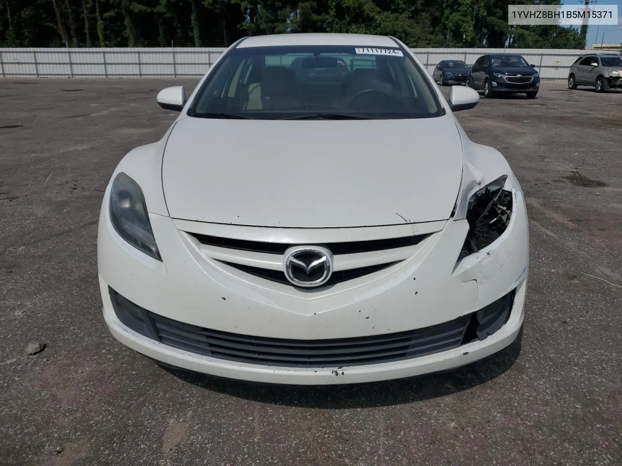 2011 Mazda 6 I VIN: 1YVHZ8BH1B5M15371 Lot: 71117724