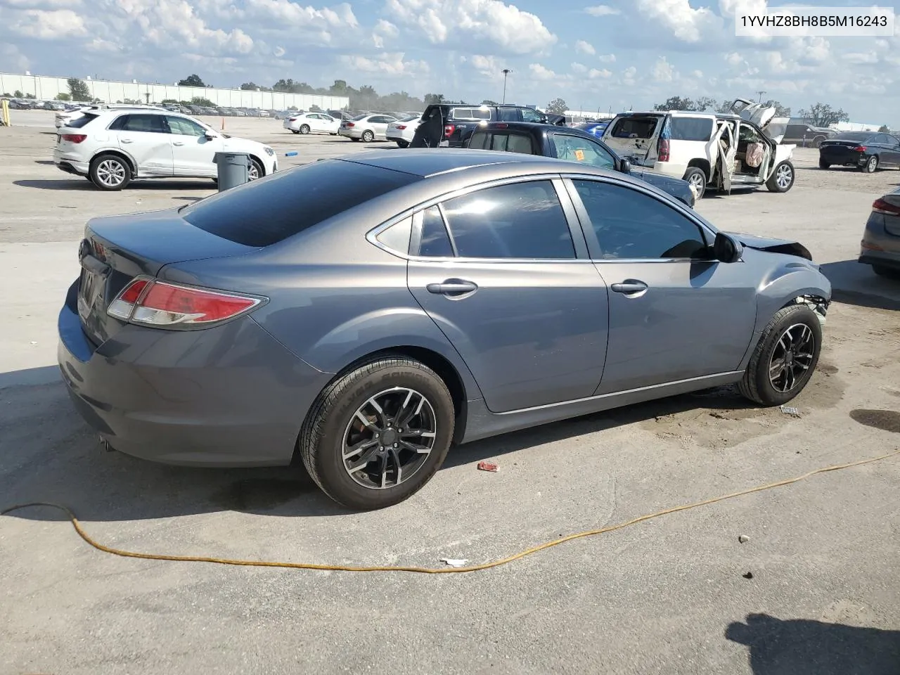 1YVHZ8BH8B5M16243 2011 Mazda 6 I