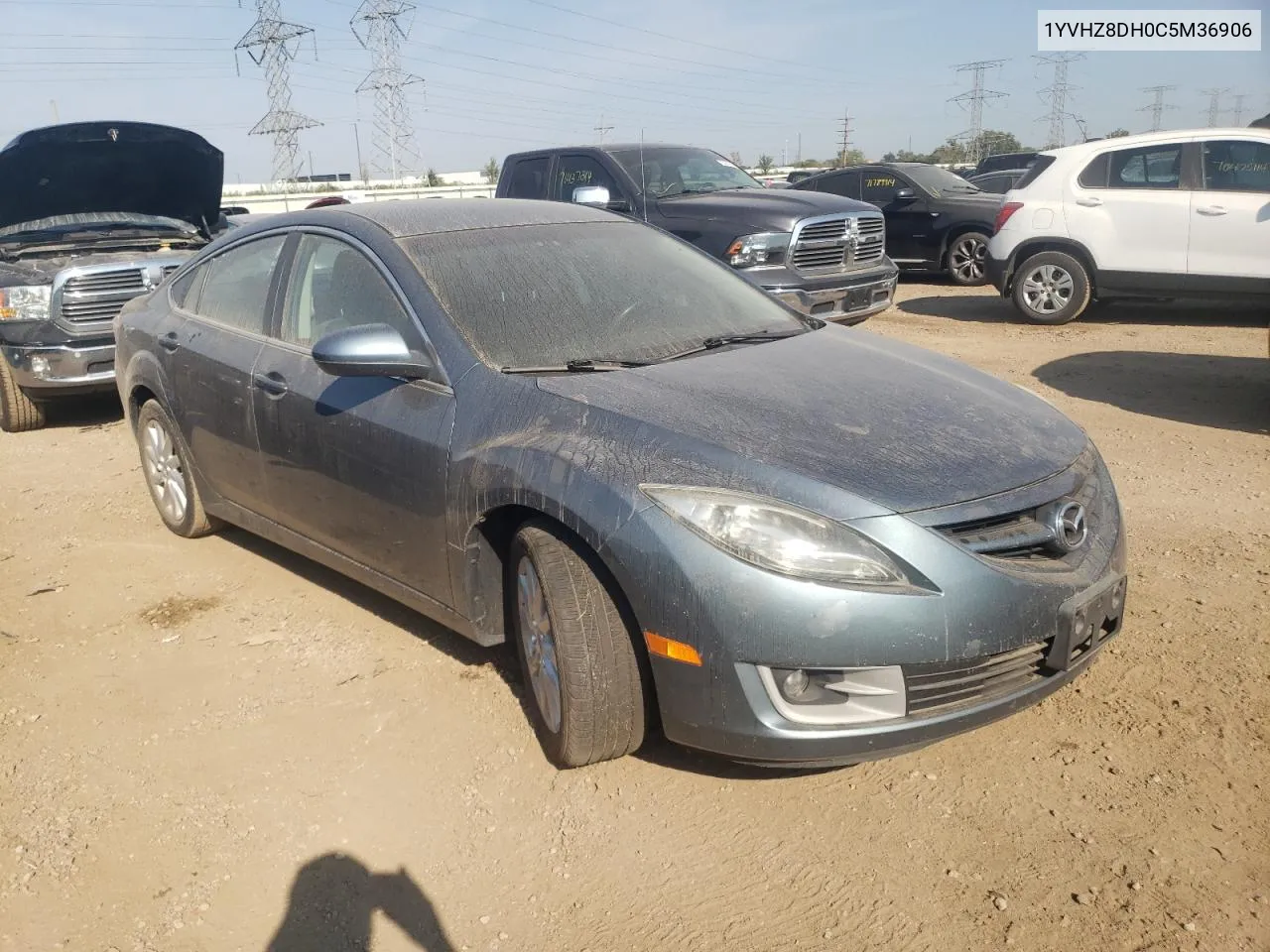 2012 Mazda 6 I VIN: 1YVHZ8DH0C5M36906 Lot: 71872814