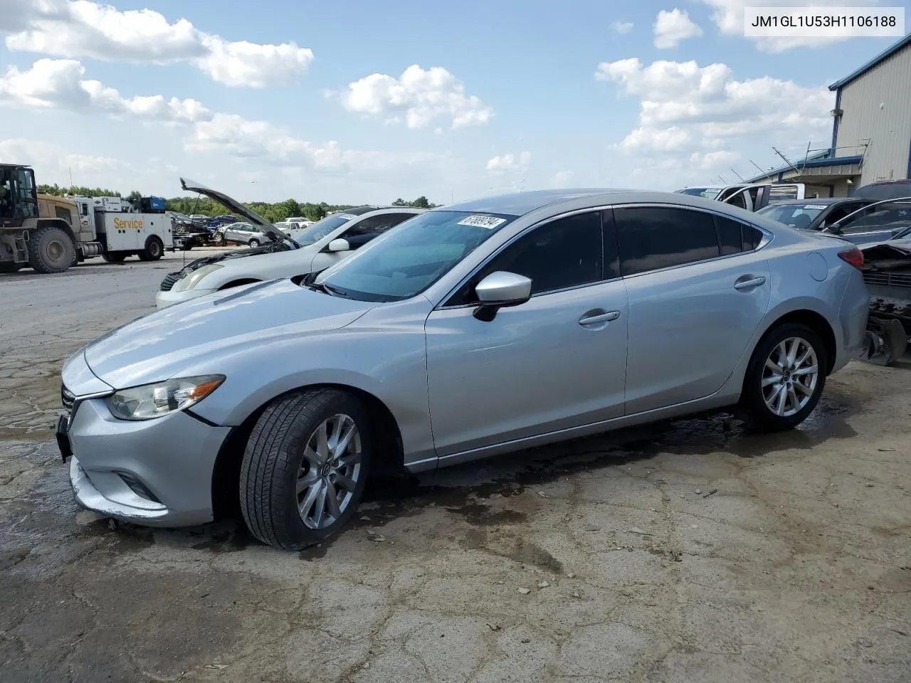 JM1GL1U53H1106188 2017 Mazda 6 Sport