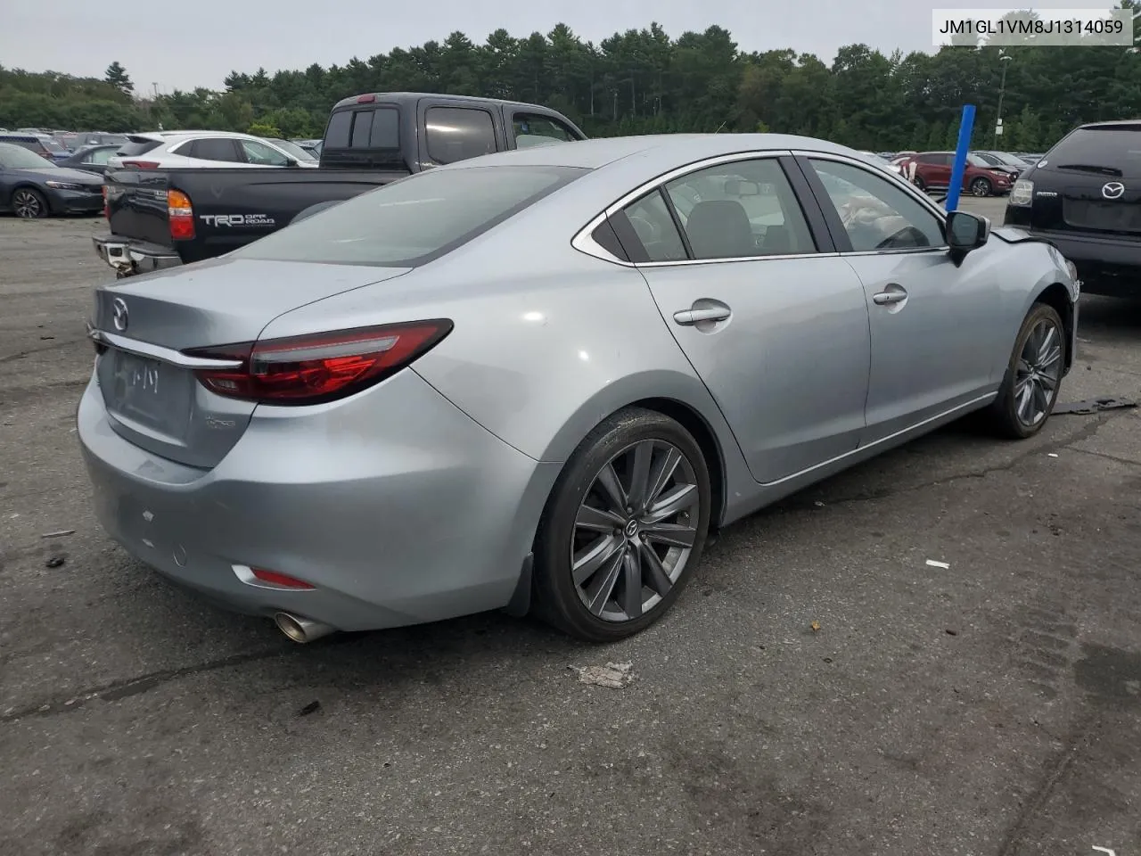 2018 Mazda 6 Touring VIN: JM1GL1VM8J1314059 Lot: 71761564